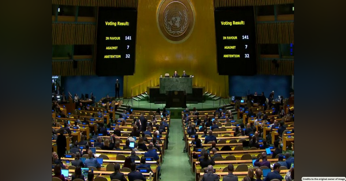 At UNGA, 32 abstain including India from vote on resolution over Ukraine